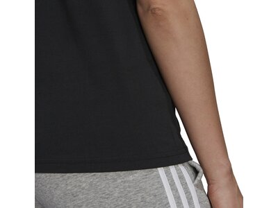 ADIDAS Damen Shirt Essentials 3-Streifen Schwarz