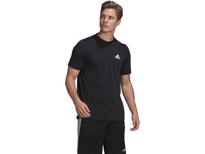 adidas Herren AEROREADY Designed 2 Move Feelready Sport T-Shirt Schwarz