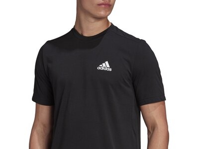 adidas Herren AEROREADY Designed 2 Move Feelready Sport T-Shirt Schwarz