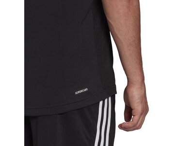 adidas Herren AEROREADY Designed 2 Move Feelready Sport T-Shirt Schwarz