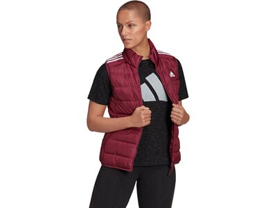 adidas Damen Essentials Daunenweste Rot