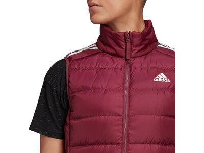 adidas Damen Essentials Daunenweste Rot