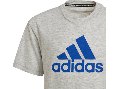 ADIDAS Kinder Shirt T-Shirt Badge of Sport Sum Silber