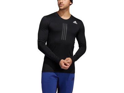 Herren Shirt TF WARM LS Schwarz