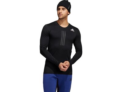 Herren Shirt TF WARM LS Schwarz