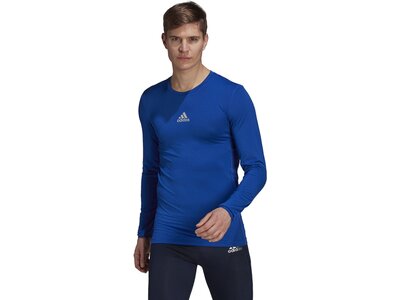 adidas Herren Compression Longsleeve Blau