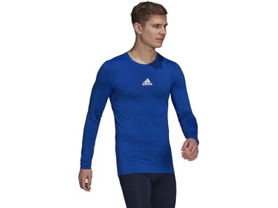 adidas Herren Compression Longsleeve Blau