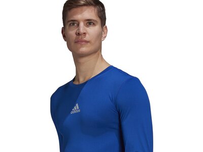 adidas Herren Compression Longsleeve Blau