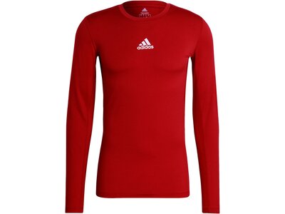 adidas Herren Compression Longsleeve Rot