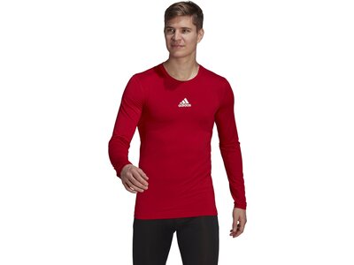 adidas Herren Compression Longsleeve Rot