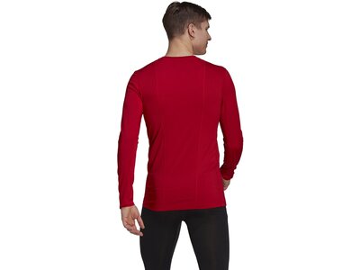 adidas Herren Compression Longsleeve Rot