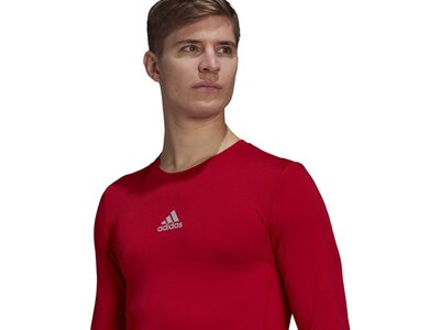 adidas Herren Compression Longsleeve Rot