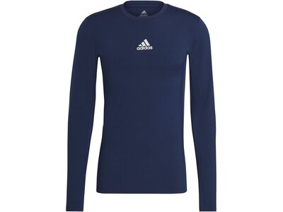 adidas Herren Compression Longsleeve Blau