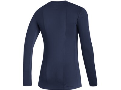 adidas Herren Compression Longsleeve Blau