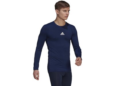 adidas Herren Compression Longsleeve Blau