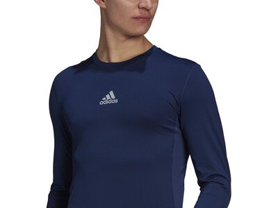 adidas Herren Compression Longsleeve Blau