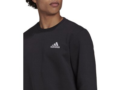 ADIDAS Herren Sweatshirt Essentials Fleece Schwarz