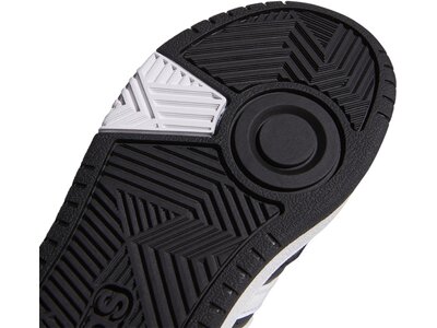 ADIDAS Kinder Freizeitschuhe Hoops Mid Schwarz