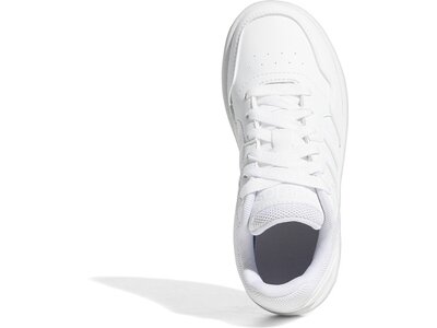 ADIDAS Kinder Freizeitschuhe Hoops Weiß