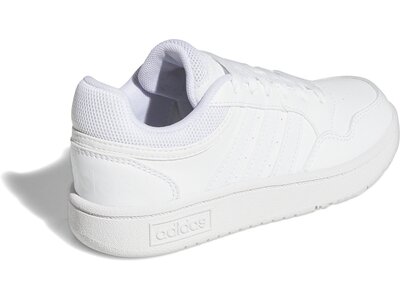 ADIDAS Kinder Freizeitschuhe Hoops Weiß