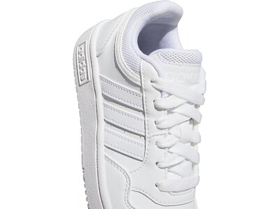 ADIDAS Kinder Freizeitschuhe Hoops Weiß