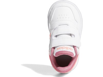 adidas Kinder Hoops Schuh Pink