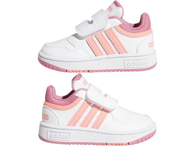 adidas Kinder Hoops Schuh Pink