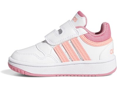 adidas Kinder Hoops Schuh Pink