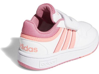 adidas Kinder Hoops Schuh Pink