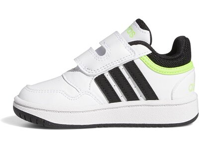 adidas Kinder Hoops Schuh Weiß