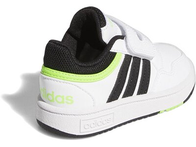 adidas Kinder Hoops Schuh Weiß