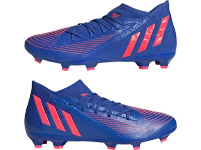 adidas Herren Predator Edge.3 Firm Ground Fußballschuh Blau