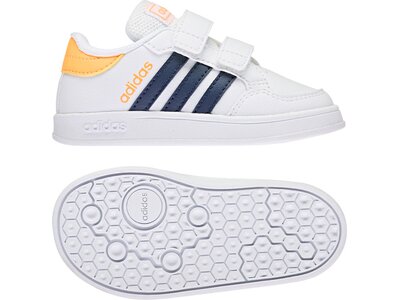adidas Kinder Breaknet Schuh Weiß