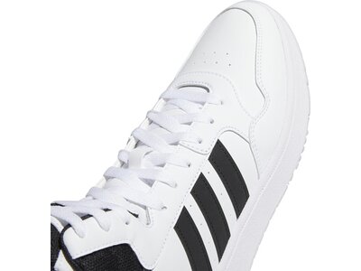 ADIDAS Herren Freizeitschuhe Hoops 3.0 Mid Classic Vintage Schwarz