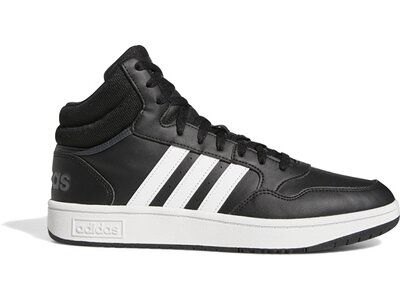 ADIDAS Herren Freizeitschuhe Hoops 3.0 Mid Classic Vintage Schwarz