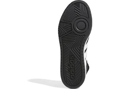 ADIDAS Herren Freizeitschuhe Hoops 3.0 Mid Classic Vintage Schwarz
