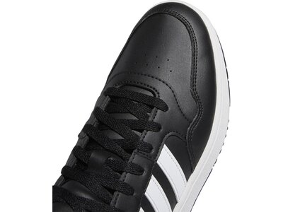 ADIDAS Herren Freizeitschuhe Hoops 3.0 Mid Classic Vintage Schwarz