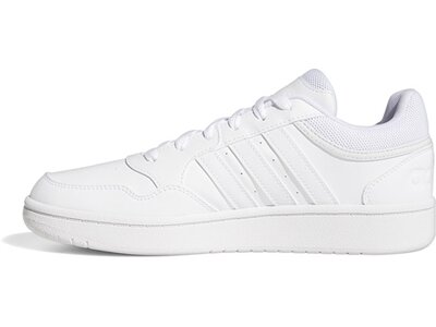 ADIDAS Damen Freizeitschuhe Hoops 3.0 Low Classic Weiß