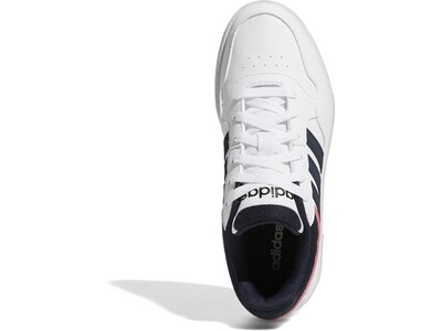 ADIDAS Damen Freizeitschuhe Hoops 3.0 Low Classic Weiß