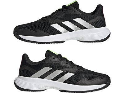 ADIDAS Herren Tennisoutdoorschuhe CourtJam Control M Schwarz