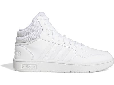 ADIDAS Damen Freizeitschuhe Hoops 3.0 Mid Classic Weiß