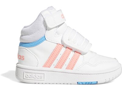 adidas Kinder Hoops Mid Schuh Pink