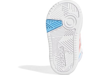 adidas Kinder Hoops Mid Schuh Pink