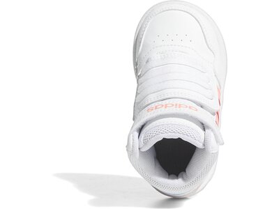 adidas Kinder Hoops Mid Schuh Pink