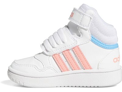 adidas Kinder Hoops Mid Schuh Pink