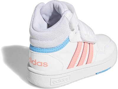 adidas Kinder Hoops Mid Schuh Pink