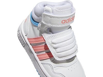 adidas Kinder Hoops Mid Schuh Pink