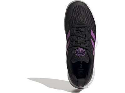 ADIDAS Damen Tennisoutdoorschuhe CourtFlash W Schwarz