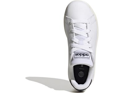 ADIDAS Kinder Halbschuhe ADVANTAGE K Weiß