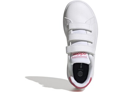 ADIDAS Kinder Halbschuhe ADVANTAGE CF C Weiß